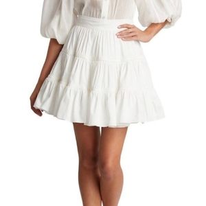 NWT Aje Casabianca Braided Mini Skirt